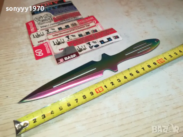 МЕТАЛЕН НОЖ КАМА 1203251541, снимка 12 - Ножове - 49465679