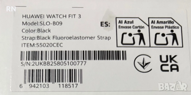 HUAWEI watch fit 3, снимка 4 - Смарт часовници - 52859977