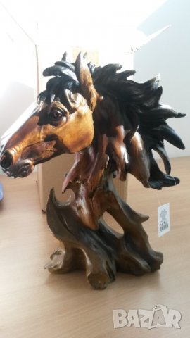 Статуетка Кон Глава Нова 28см, снимка 2 - Статуетки - 34597724