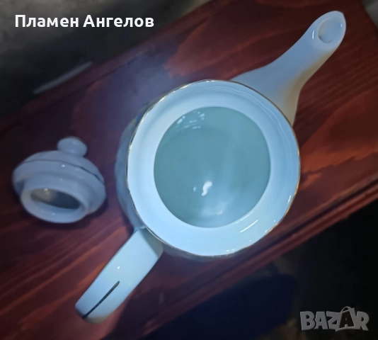 Стар Български порцелан-Чайник, Кана, снимка 5 - Антикварни и старинни предмети - 52059020