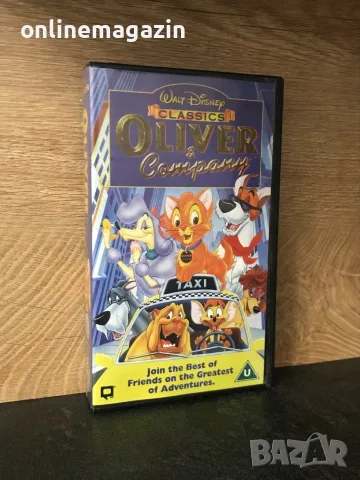 Видеокасета “ Оливър и компания “ VHS