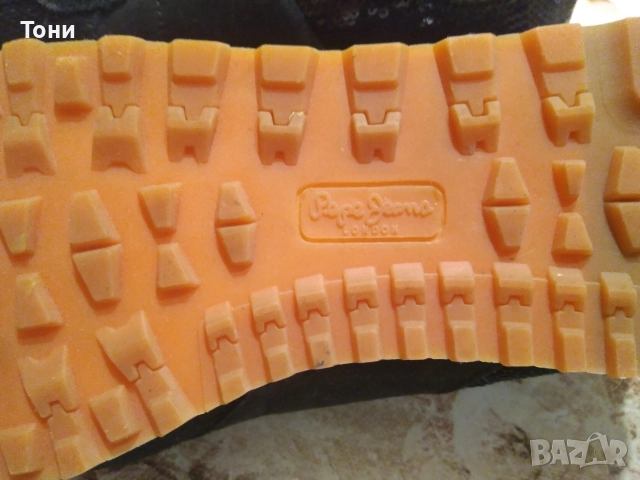 PEPE JEANS LONDON Оригинал Нови Дамски Маратонки Изцяло от Натурален Велур 39, снимка 13 - Маратонки - 52667840