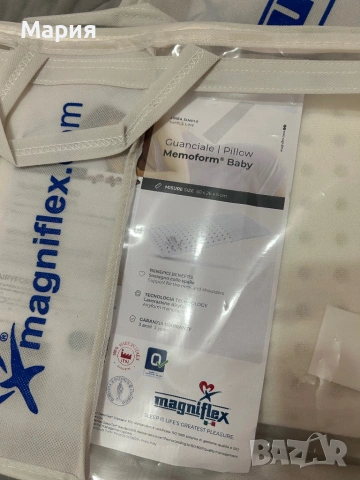 Детска възглавница Magniflex baby, снимка 3 - Спално бельо и завивки - 53639252