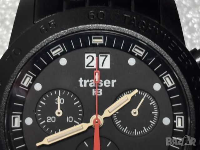Швейцарски Часовник Traser H3 Chronograph Big Date Pro, снимка 6 - Мъжки - 55834108