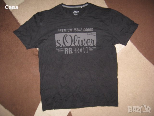 Тениски S.OLIVER  мъжки,ХЛ, снимка 3 - Тениски - 41984389