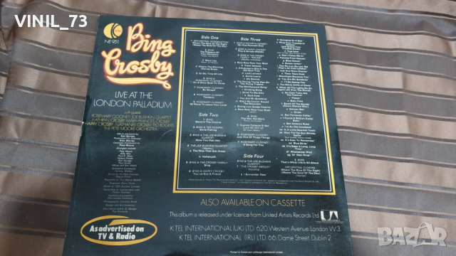 Bing Crosby – Live At The London Palladium, снимка 3 - Грамофонни плочи - 36354688
