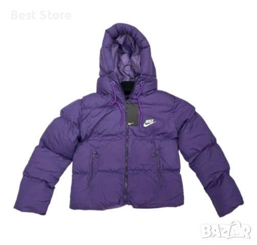 Nike лилаво дамско яке 