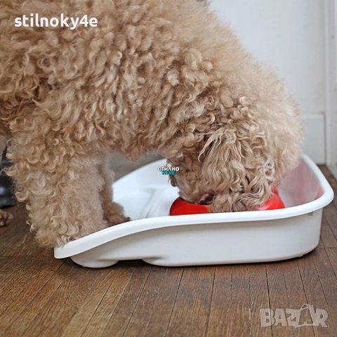 Пластмасов комплект купи за куче/коте за хранене с табла Табла с купи за домашни любимци, снимка 7 - За кучета - 38738276