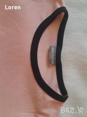 *Destination*Детска тениска прасковено розово, снимка 3 - Детски тениски и потници - 51504914