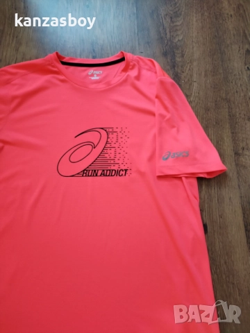 asics - страхотна мъжка тениска КАТО НОВА M, снимка 3 - Тениски - 51434786