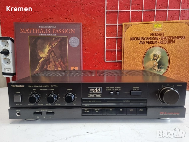 усилвател TECHNICS SU-V45A, снимка 2 - Ресийвъри, усилватели, смесителни пултове - 53401877