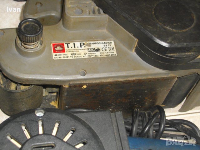 ЗА ЧАСТИ/ЗА РЕМОНТ-Лентов Шлайф-Англия/Германия-DURO/T.I.P./King Craft/Black Decker/S1B, снимка 9 - Други инструменти - 40284095