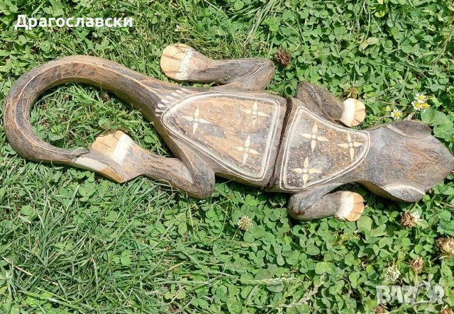 Дървена фигура, дърворезба, човек, дървен боздуган