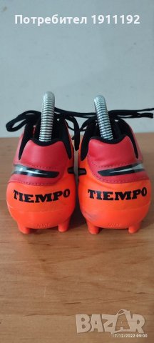 Nike Tiempo. Футболни бутонки. 40.5, снимка 5 - Футбол - 39036015