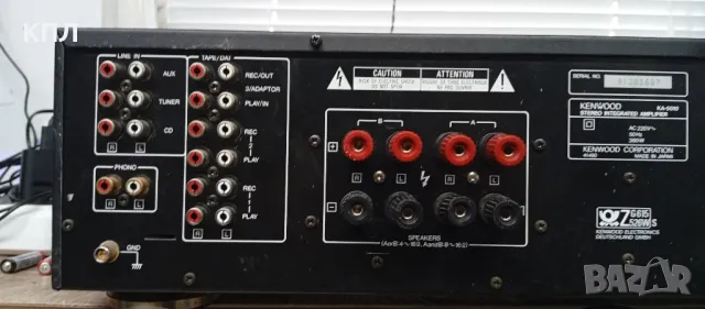 Усилвател KENWOOD KA-5010, снимка 6 - Ресийвъри, усилватели, смесителни пултове - 49830209