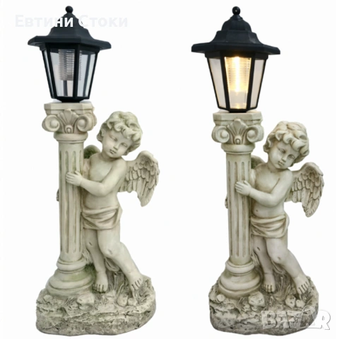 Соларна лампа „Ангел на светлината“ - магическа атмосфера за вашия двор и градина, снимка 6 - Соларни лампи - 53730813