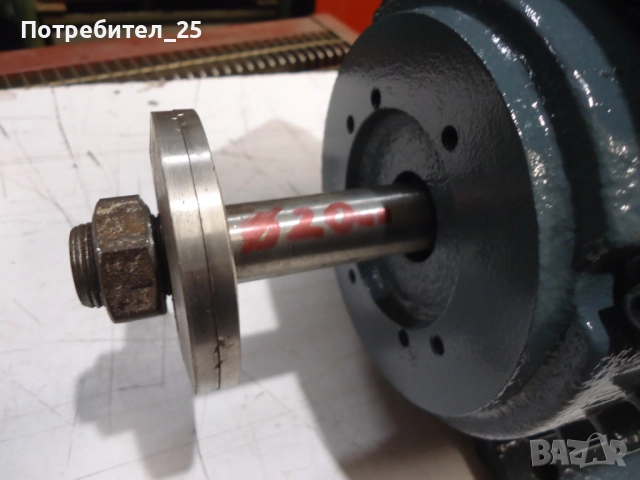 Трифазен шмиргел 1,1KW, снимка 3 - Електродвигатели - 52892778