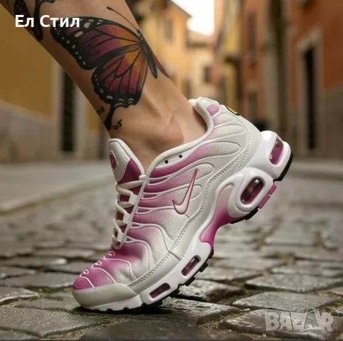 Nike Air Max TN Plus- Цвят Бяло и Розово 36 37 38 39 40 41 Еконт