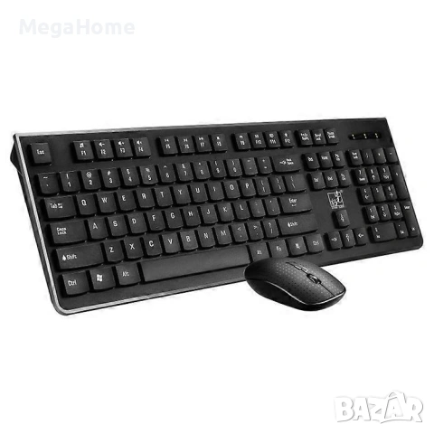 Комплект Безжична Wireless Водоустойчива клавиатура с мишка, снимка 7 - Клавиатури и мишки - 53228757