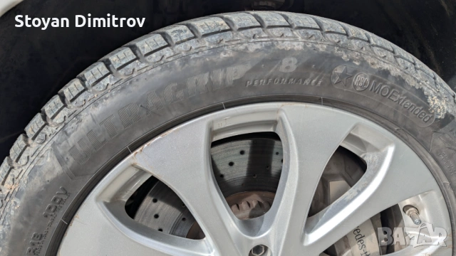 Всесезонни гуми с джанти Мерцедес Е-класа 245/45/18, снимка 6 - Гуми и джанти - 53742716