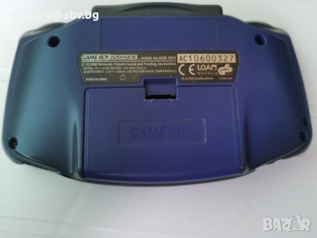 GAME BOY advance Purple AGB-001, снимка 2 - Nintendo конзоли - 41541131