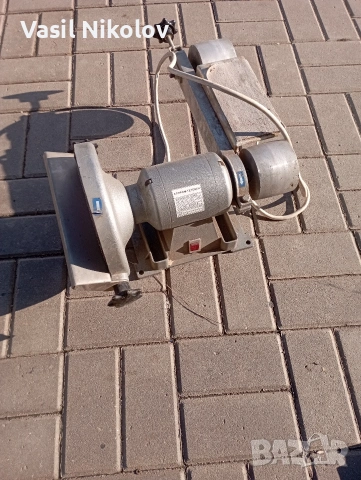 Лентов шлайф Дърводелски Елпром Тетевен от соца 