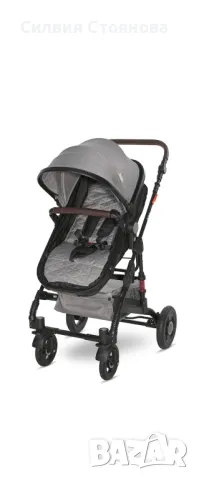Lorelli Бебешка количка 2в1 Alba Premium Opaline Grey , снимка 3 - Детски колички - 50173399