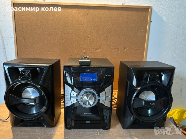аудио система "AEG"/Bluetooth/, снимка 5 - Аудиосистеми - 53283594