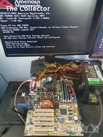 ASUS P5P800, снимка 6 - Дънни платки - 42666681