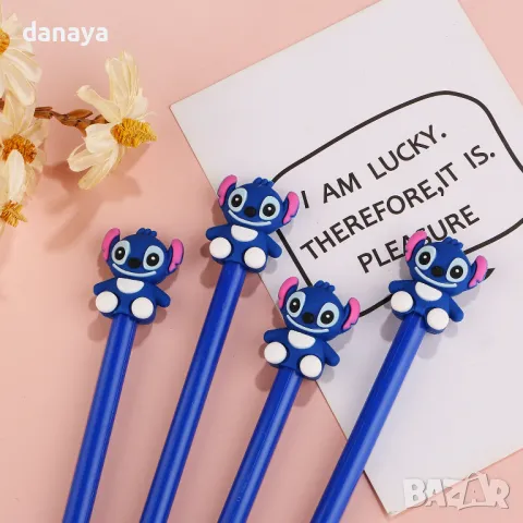 5590 Син химикал Stich тънкописец Стич, снимка 5 - Ученически пособия, канцеларски материали - 48626005