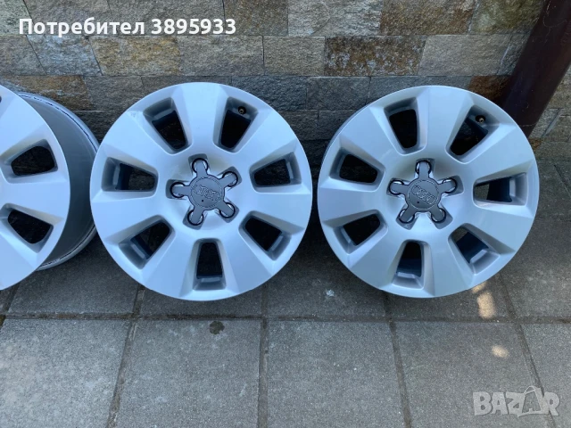 Оригинални джанти на Audi A4 B8 16”, снимка 3 - Гуми и джанти - 51053698
