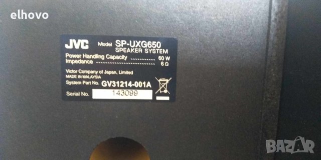 Аудио система JVC CA-UXG650, снимка 7 - Аудиосистеми - 42231884