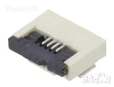 Съединител FFC(FPC), 4 контакта, гнездо, DS1020
