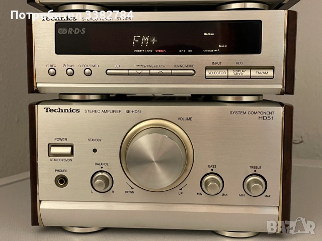 Компонентна аудио система Technics SE-HD51.SL-HD51,RS-HD81,ST-HD51, снимка 4 - Аудиосистеми - 52853030