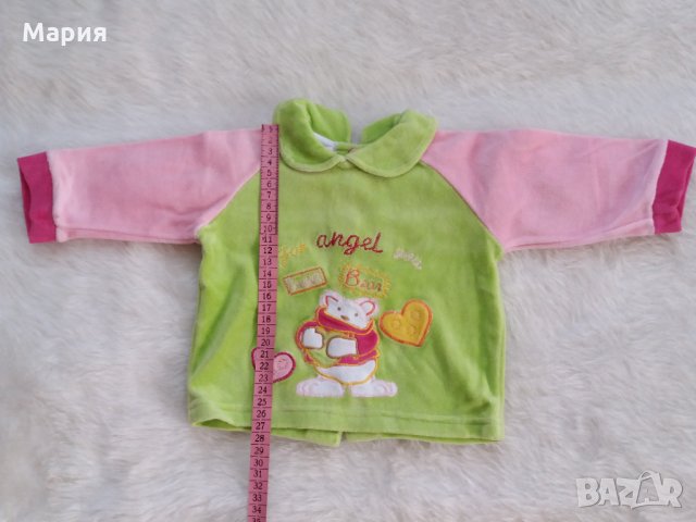 Лот за бебе-момиче 62 см - 15 лв, снимка 9 - Бебешки гащеризони - 34488593