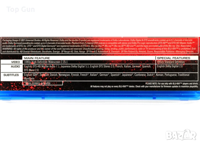 Блу Рей Белязаният (Ал Пачино) Blu Ray Scarface, снимка 2 - Blu-Ray филми - 52220491