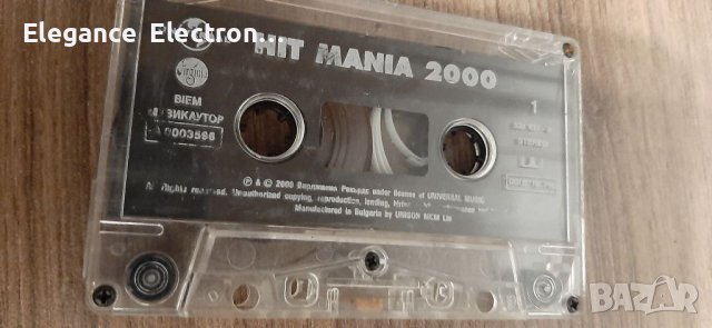 Аудиокасета Hit mania 2000г., снимка 3 - Аудио касети - 38701056