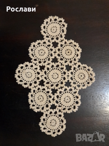 055. Миля за украса, малък размер, плетени на една кука , снимка 8 - Декорация за дома - 36073482