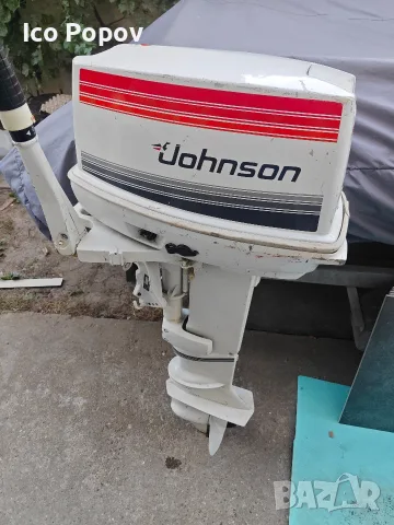 Извънбордов двигател Johnson 25 hp , снимка 3 - Воден транспорт - 56024512
