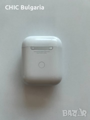 Apple AirPods 1st Generation + ПОДАРЪК безжично зарядно устройство  , снимка 6 - Bluetooth слушалки - 41548107