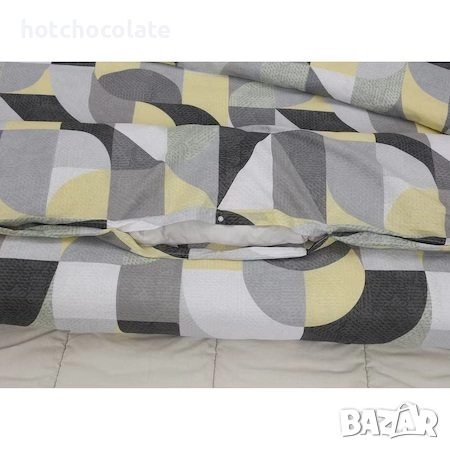 Спален комплект Kring, 4 части, 100% памук, Нов, снимка 4 - Спално бельо - 52659524