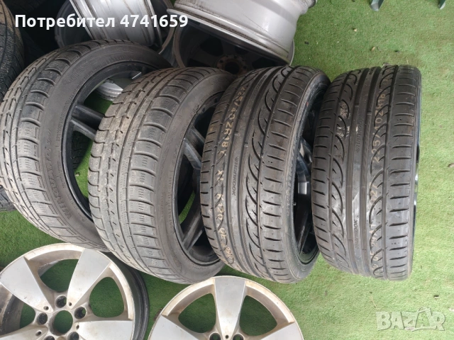 Джанти 18AMG и 17AMG с гуми, снимка 3 - Гуми и джанти - 53523033