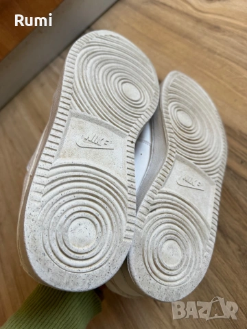 Оригинални кожени маратонки Nike Court Vision Low ! 43 н, снимка 7 - Маратонки - 43463750