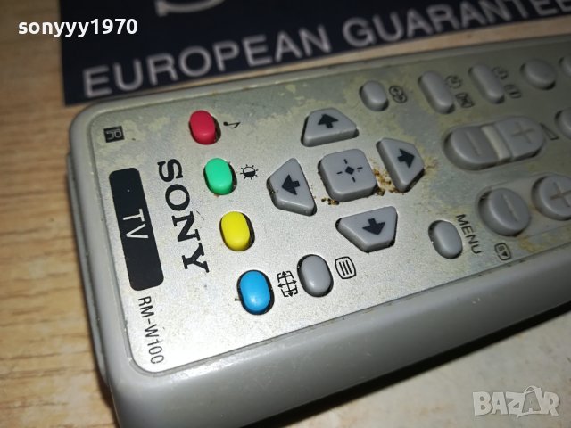 SONY RM-W100 REMOTE-ВНОС SWISS 1806231307, снимка 2 - Дистанционни - 41243169