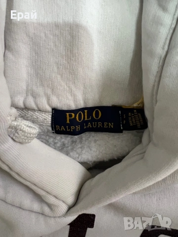 Бял суитшърт Polo, снимка 3 - Суичъри - 53391898