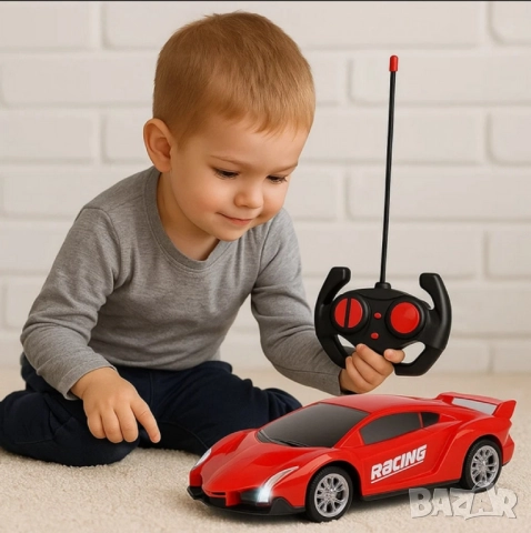 Състезателна кола с дистанционно управление Racing car 1:16, снимка 6 - Коли, камиони, мотори, писти - 52152713