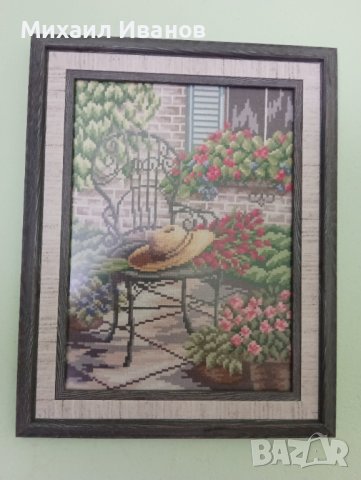 Гоблен "Градина", снимка 5 - Гоблени - 33814940