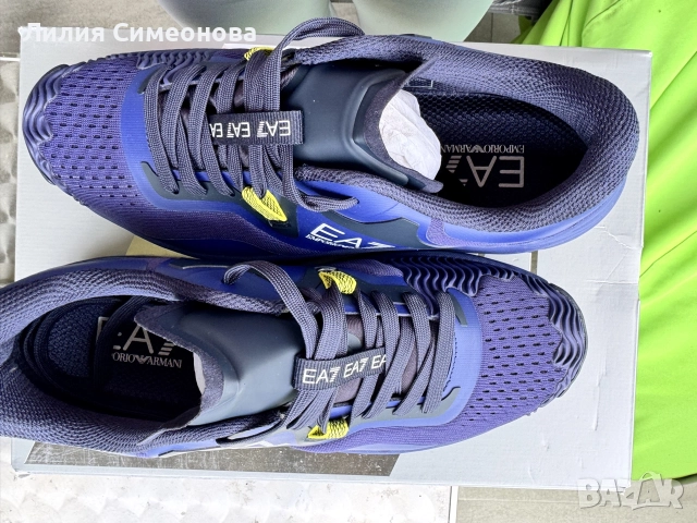 Продавам оригинални мъжки маратонки EA7 Emporio Armani, снимка 3 - Маратонки - 55959665