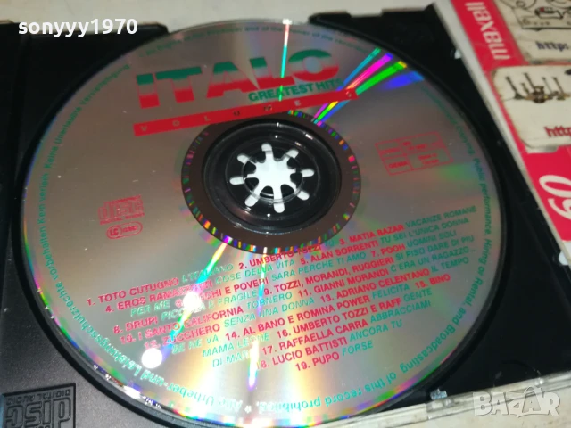 заявено-ITALO CD 1807251134, снимка 15 - CD дискове - 51060820