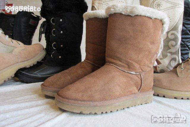 UGG топли ботуши, боти, апрески с панделки -N- 36, реплика UGG ботуши